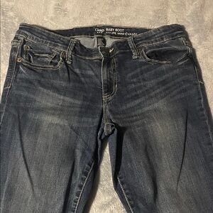 GAP Women's Dark Blue Boot Cut Jeans